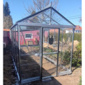Serre Culti-luxx 6,75m² en Aluminium & Verre Trempé 4mm - Filclair