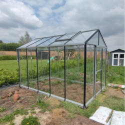 Serre Culti-luxx 8,44m² en Aluminium & Verre Trempé 4mm - Filclair