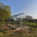 Serre Culti-luxx 13,5m² en Aluminium & Verre Trempé 4mm - Filclair