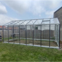 Serre Culti-luxx 13,5m² en Aluminium & Verre Trempé 4mm - Filclair