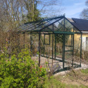 Serre Culti-luxx 13,5m² en Aluminium Vert & Verre Trempé - Filclair