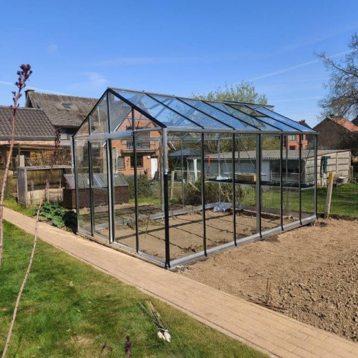 Serre Culti-luxx 18m² en Aluminium & Verre Trempé 4mm - Filclair