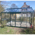Serre Culti-luxx 18m² en Aluminium Vert & Verre Trempé - Filclair
