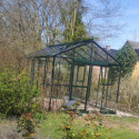 Serre Culti-luxx 18m² en Aluminium Vert & Verre Trempé - Filclair