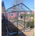 Serre Culti-luxx 8,44m² en Aluminium & Verre Trempé - Filclair