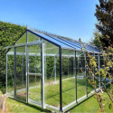 Serre Culti-luxx 13,5m² en aluminium & verre trempé - Filclair