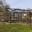 Serre Culti-luxx 13,5m² en Aluminium Vert & Verre Trempé - Filclair