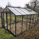 Serre Culti-luxx 13,5m² en Aluminium Vert & Verre Trempé - Filclair