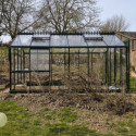 Serre Culti-luxx 13,5m² en Aluminium Vert & Verre Trempé - Filclair