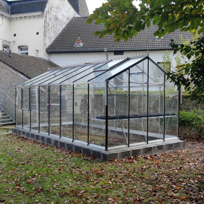 Serre Culti-luxx 18m² en Aluminium & Verre Trempé - Filclair