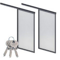 Porte double coulissante pour serre de jardin BloomCabin