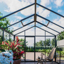 Porte double coulissante pour serre de jardin BloomCabin