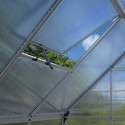 Serre de jardin 4,9m² en alu et polycarbonate Icon 6 - Halls