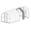 Extension 2m pour Serres Polycarbonate 6mm - Klasika Standart