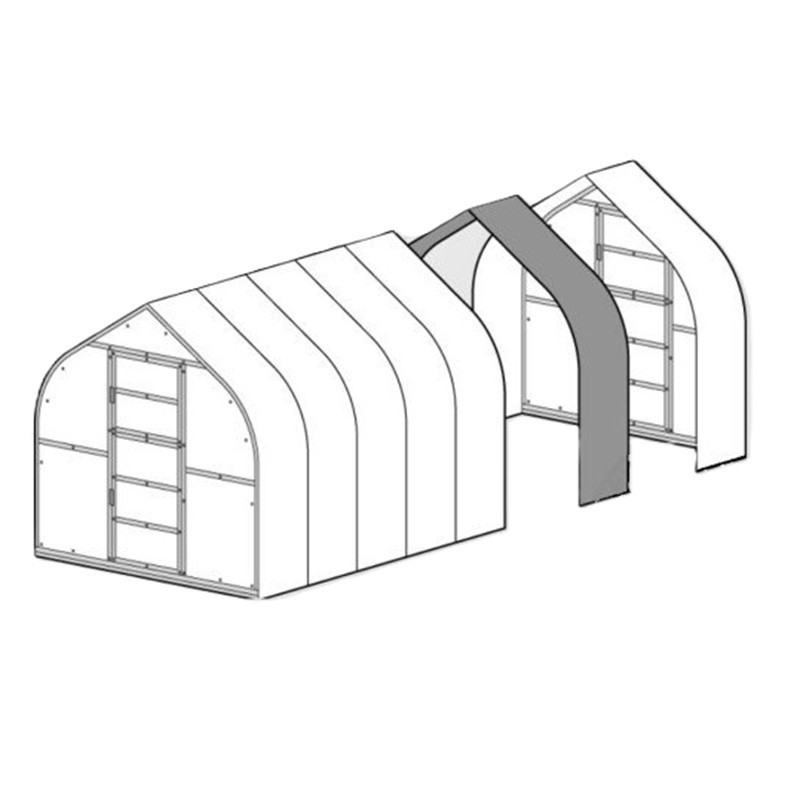 Extension 2m pour Serres Polycarbonate 6mm - Klasika Standart