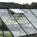 Serre Laurus Uranus 4,90m² en Aluminium Vert & Verre Trempé
