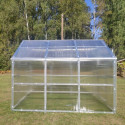 Serre de jardin 235x200cm en acier et polycarbonate - Klasika