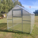 Serre de jardin 235x300cm en acier et polycarbonate - Klasika