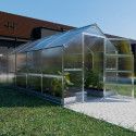 Serre de jardin 235x500cm en acier et polycarbonate - Klasika