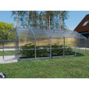 Serre de jardin 235x500cm en acier et polycarbonate - Klasika