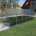 Serre de jardin 235x600cm en acier et polycarbonate - Klasika