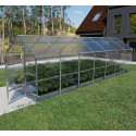 Serre de jardin 235x700cm en acier et polycarbonate - Klasika