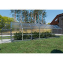 Serre de jardin 235x700cm en acier et polycarbonate - Klasika