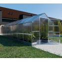 Serre de jardin 235x800cm en acier et polycarbonate - Klasika