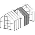 Extension 1m pour Serres Bernard en Polycarbonate 4mm - Klasika