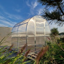 Serre de jardin 200x200cm en acier et polycarbonate - Klasika