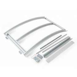 Lucarne de toit Slim - Klasika : Acier galvanisé & polycarbonate