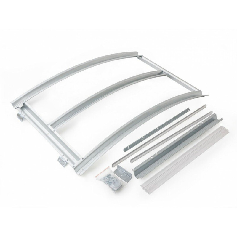 Lucarne de toit Slim - Klasika : Acier galvanisé & polycarbonate
