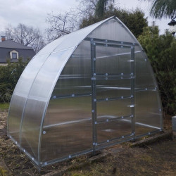 Serre de jardin 300x200cm Arrow - Acier galvanisé & polycarbonate