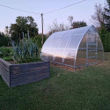 Serre de jardin Arrow 300x400cm en acier et polycarbonate