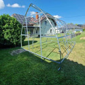 Serre de jardin Arrow 300x400cm en acier et polycarbonate