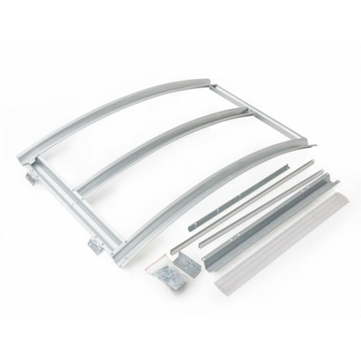Lucarne de toit en acier et polycarbonate pour serres Arrow