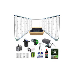 Kit aquaponique Deluxe MyFarm avec modules empilables, production bio