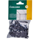 Clips de fixation sur armature de serres pour film à bulles