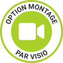Prestation d'aide au montage en visioconférence par un professionnel