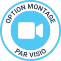 Prestation d'aide au montage en visioconférence par un professionnel