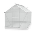 Serre Triton 7,5m² en aluminium et panneaux de polycarbonate 6mm - Vitavia